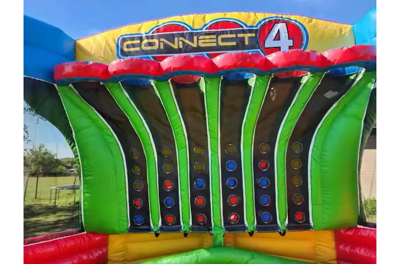 Basketball Connect4 Inflatable Game Rental Winnipeg Manitoba and Kenora Ontario
