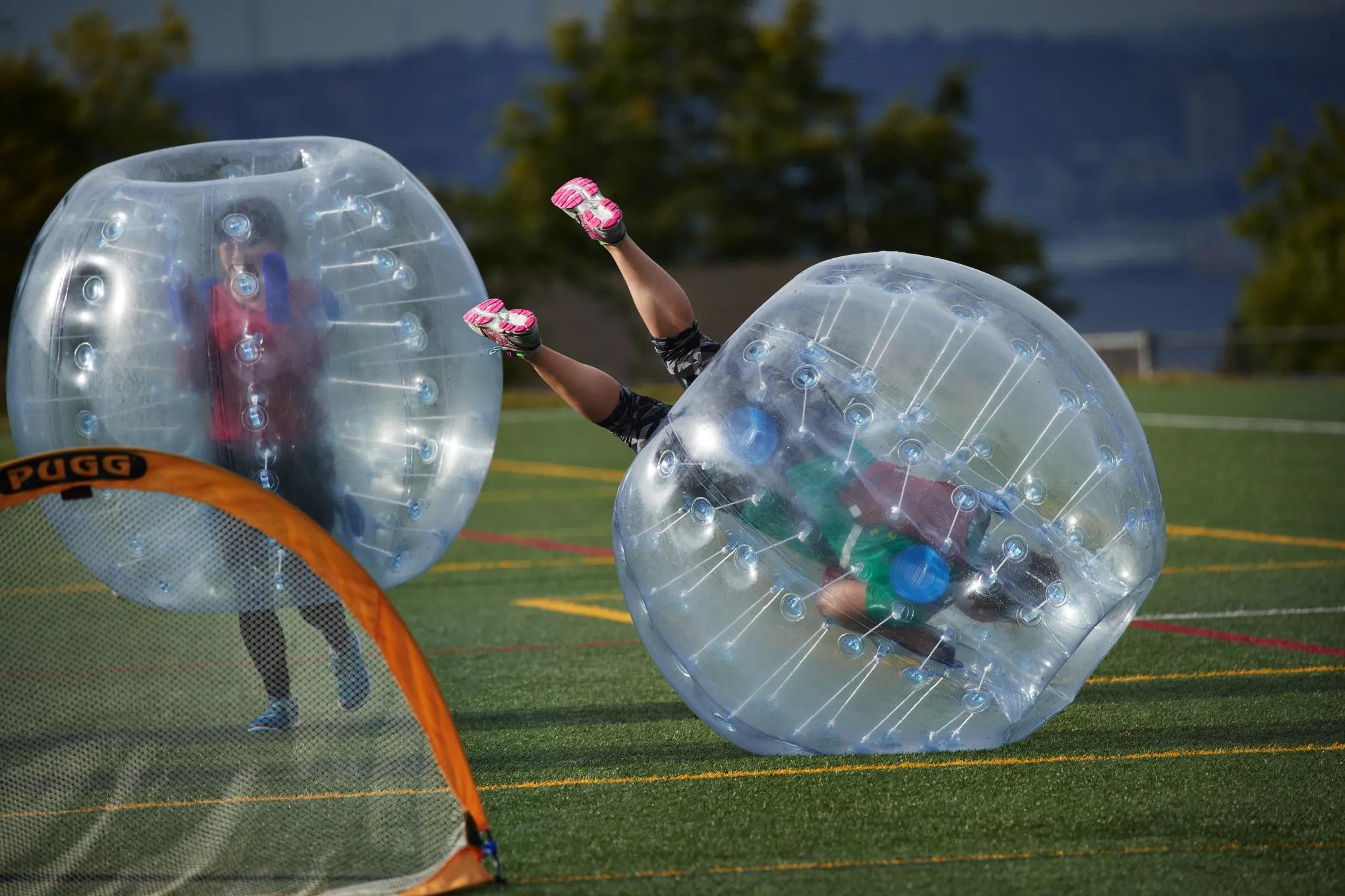 Bubble Soccer Party Game Rental Winnipeg Manitoba and Kenora Ontario