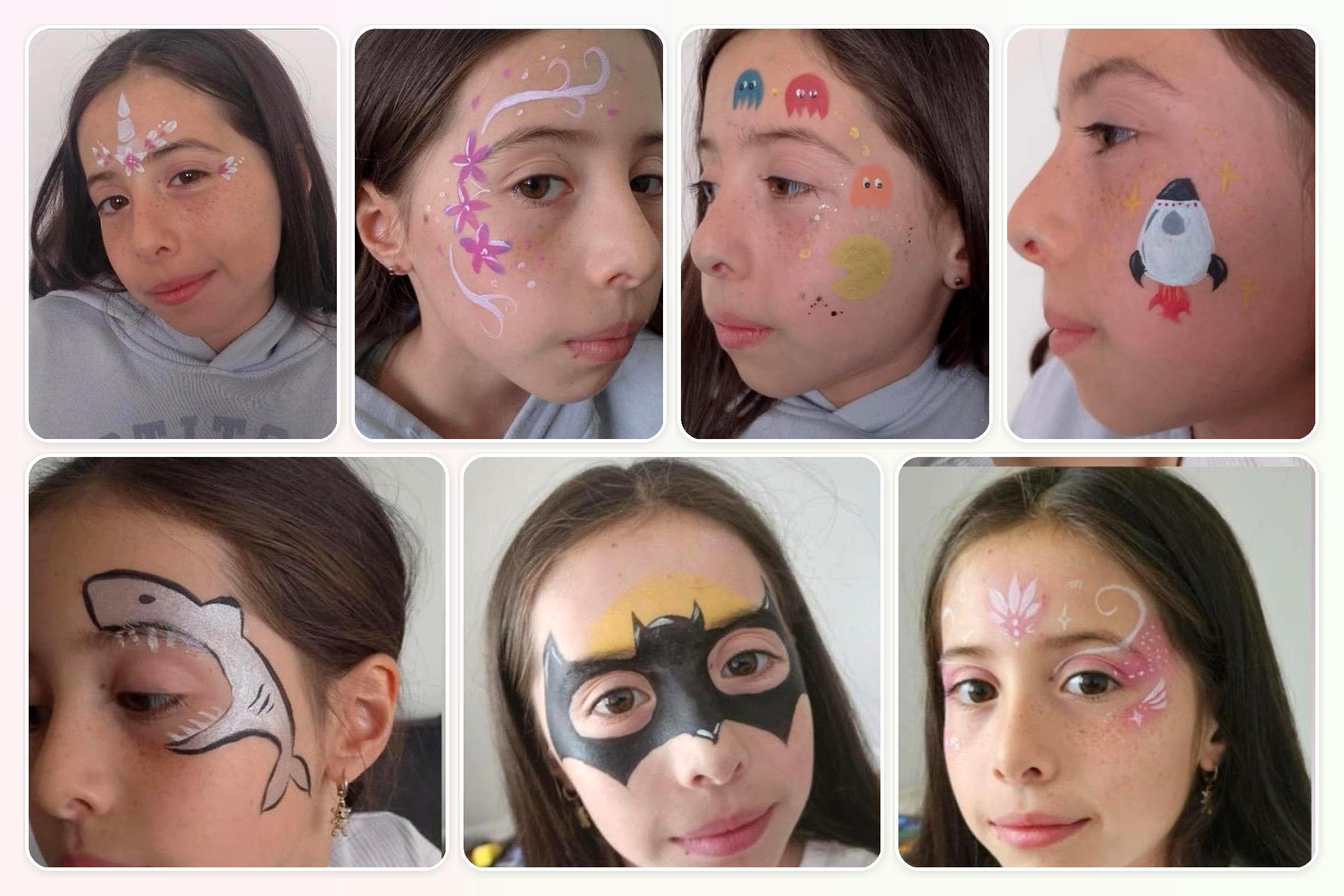 Face painting service available in Winnipeg Manitoba and Kenora Ontario by custom quote
