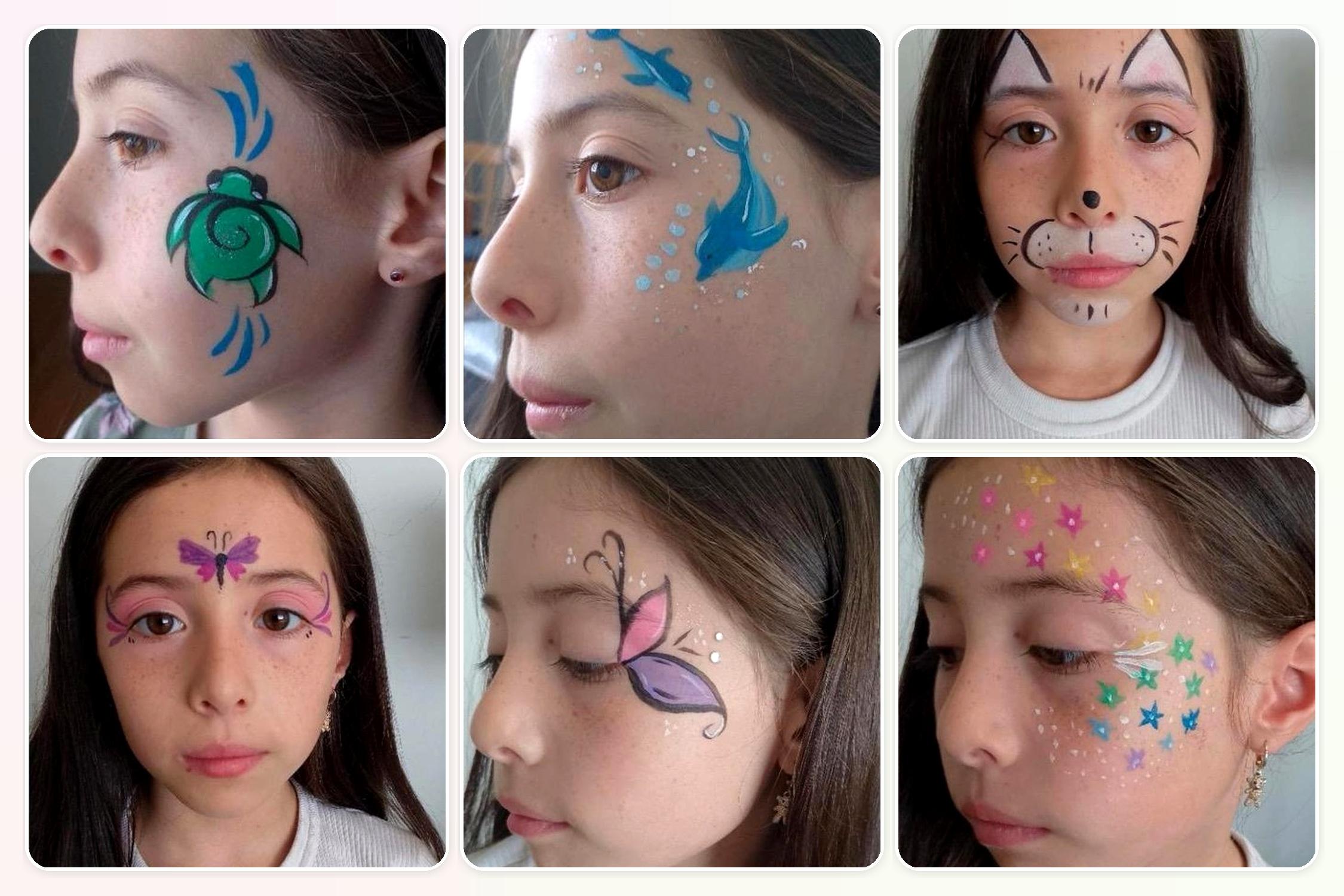 Face painter for hire in Winnipeg Manitoba for kids birthdays schools and daycare parties