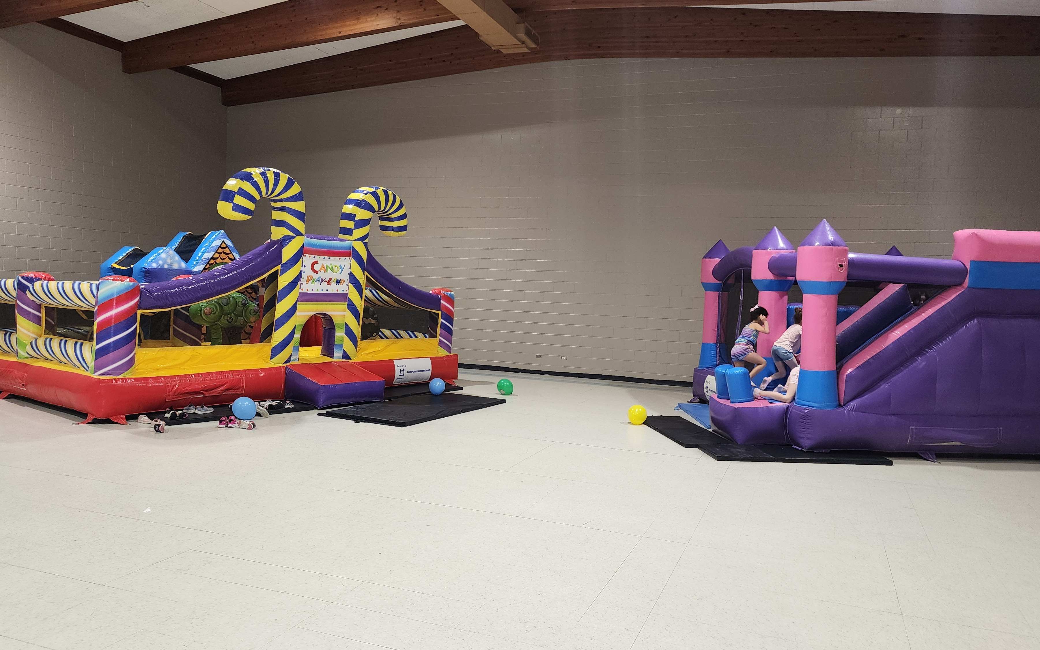 Bubble soccer game and inflatable sports rentals in Winnipeg Manitoba