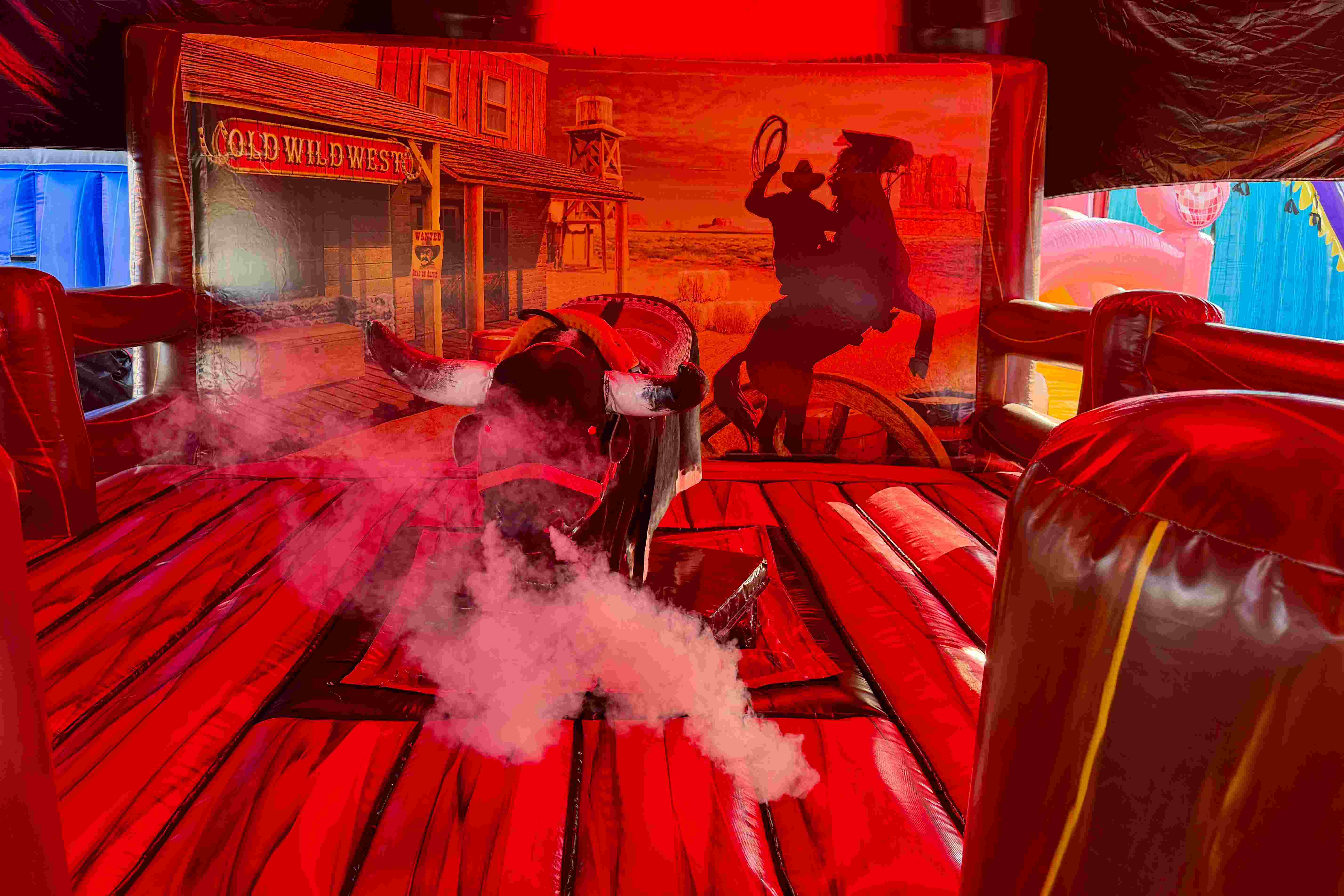 Mechanical bull for outdoor parties Winnipeg
