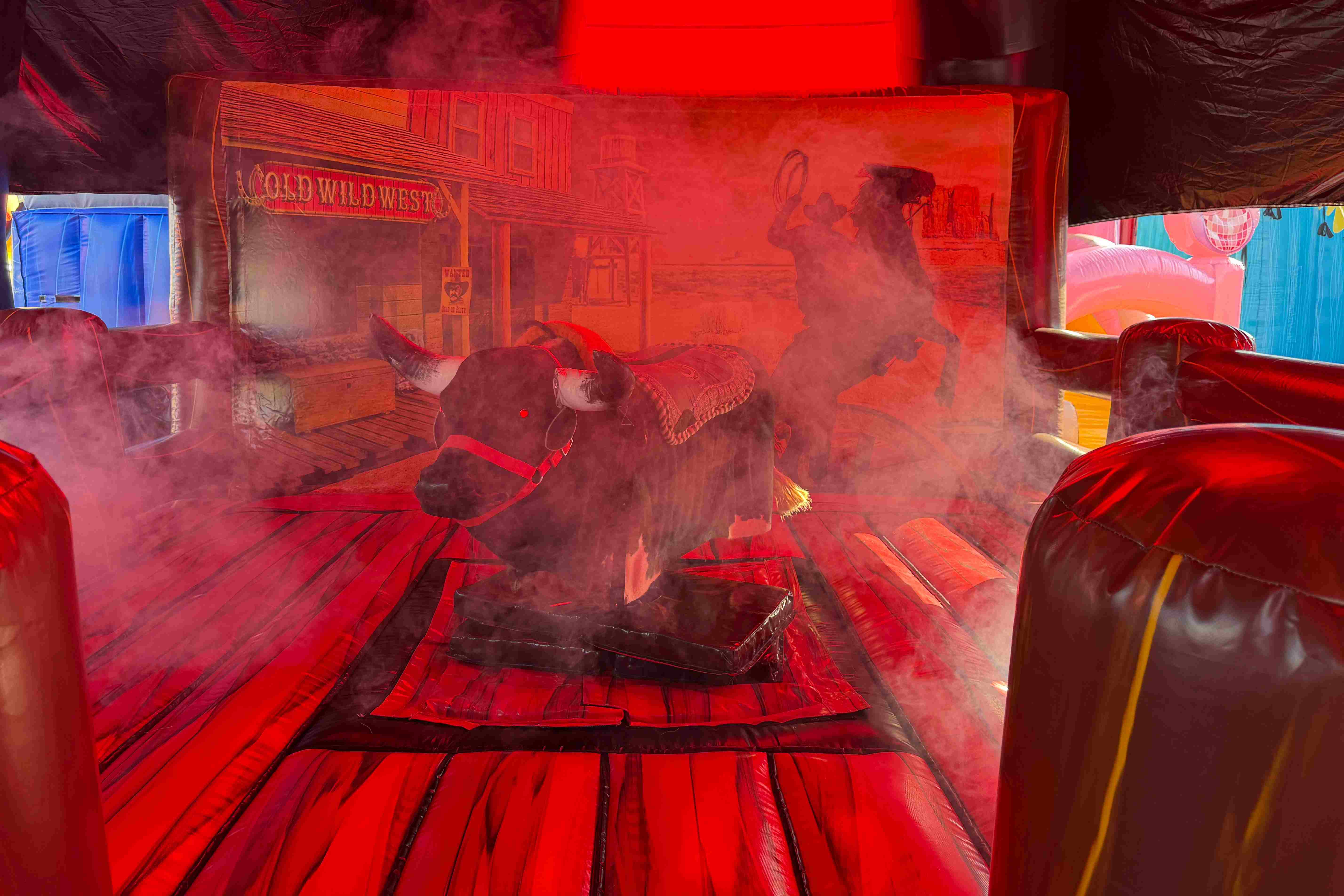 Mechanical bull for kids and family events Winnipeg